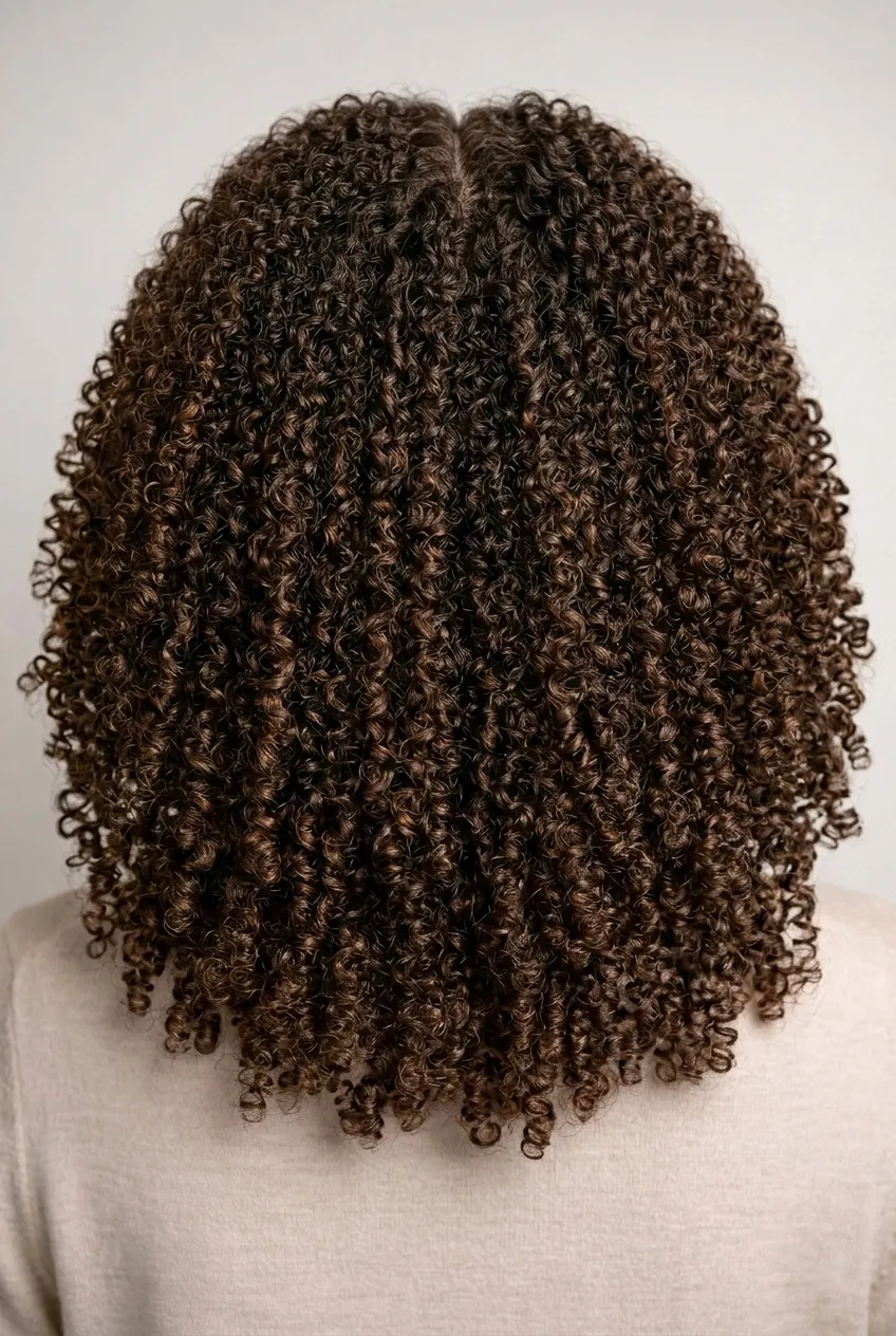 DODCH Silk Mask results on Coily Kinky Hair (4A-4C) - Hair Care Tunisia