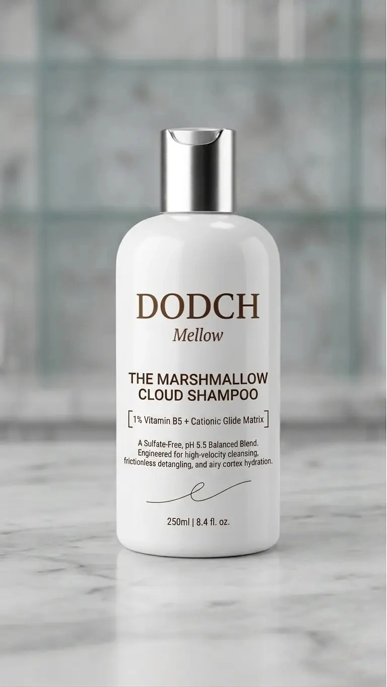 DODCHmello Cloud Shampoo Bottle - Premium Marshmallow Hair Wash Tunisia