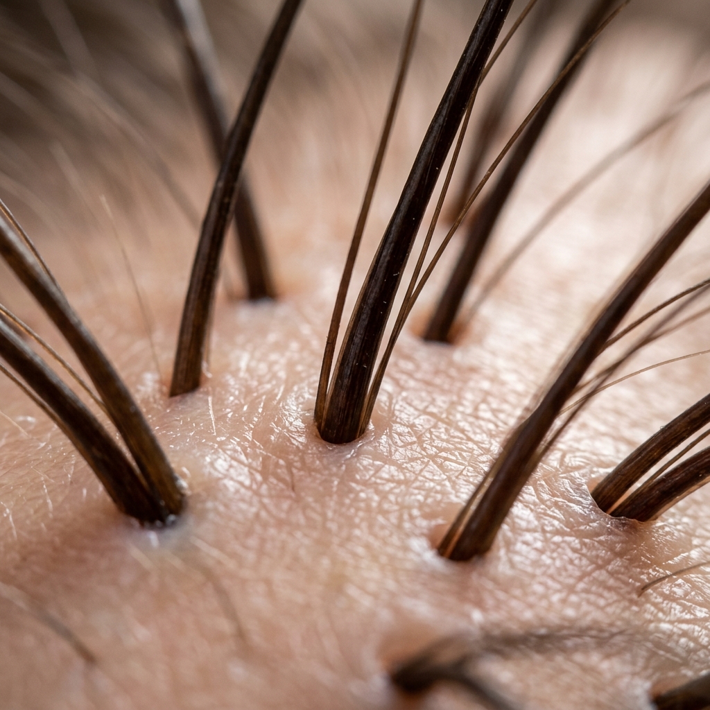 Healthy Scalp Close-up